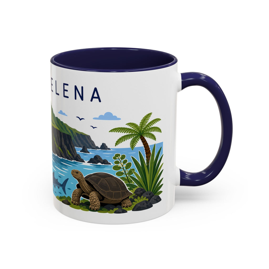 Saint Helena Coffee Mug | Travel Souvenir Accent Mug | Country Gift Ceramic Cup 11oz 15oz