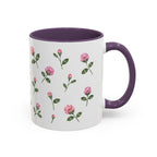 Vermont Red Clover Mug, State Flower Floral Coffee Cup, 11oz Botanical Gift