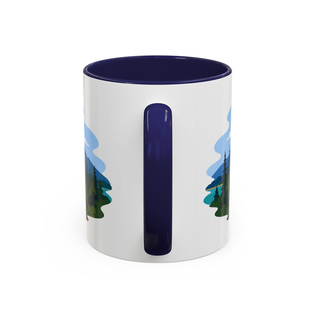 Lake Clark National Park Coffee Mug | Solid Color Block Park Souvenir | 11oz 15oz Accent Mug