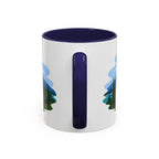 Lake Clark National Park Coffee Mug | Solid Color Block Park Souvenir | 11oz 15oz Accent Mug