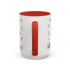 Halloween Party Mug | Ghost Black Cat Candy Watercolor Gift | Accent Cup 11oz 15oz
