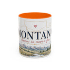 Montana Home State Mug | Moving Away, Long Distance Friendship Gift (11oz 15oz)