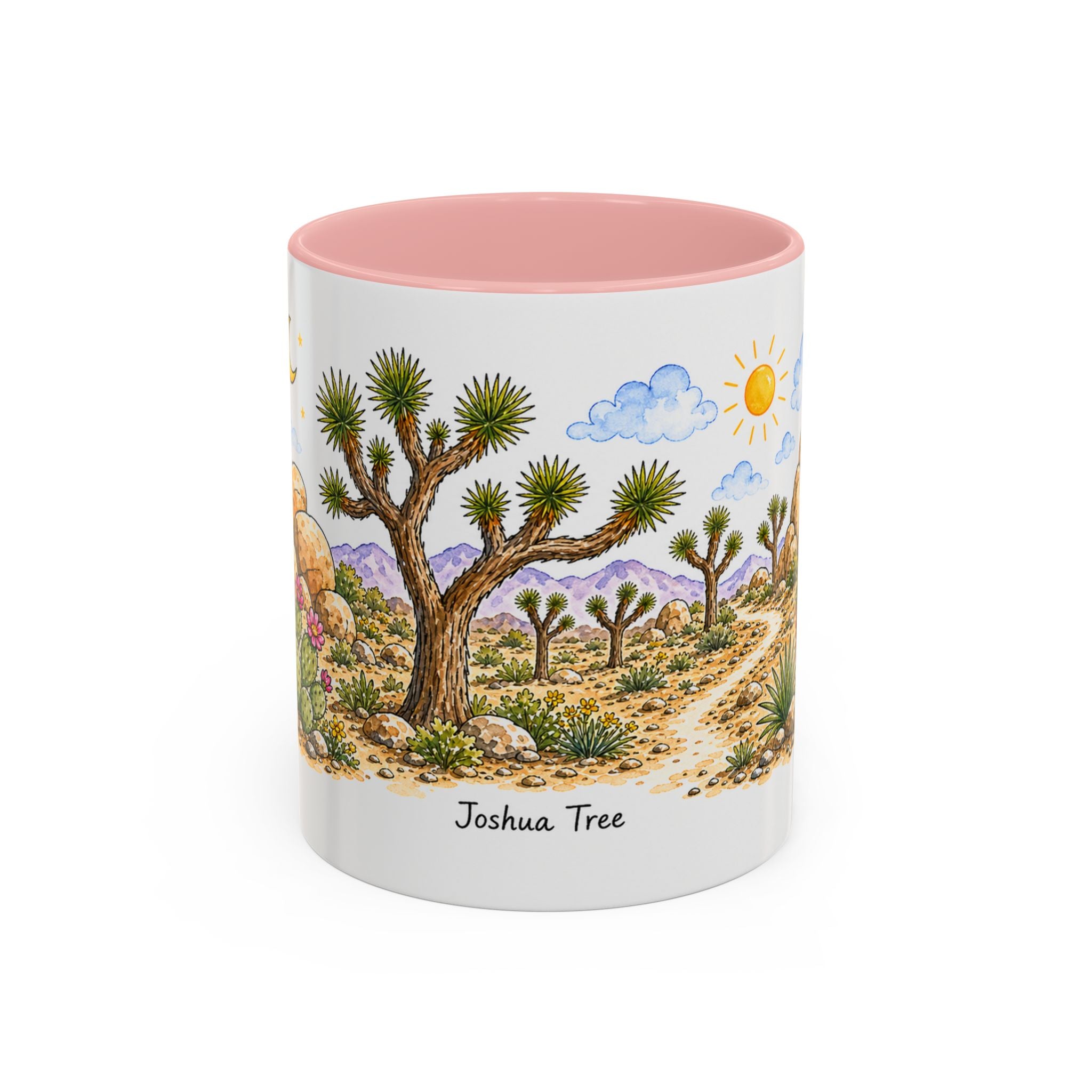 Joshua Tree National Park Mug | US Travel Souvenir Accent Coffee Mug | 11oz 15oz Ceramic Cup