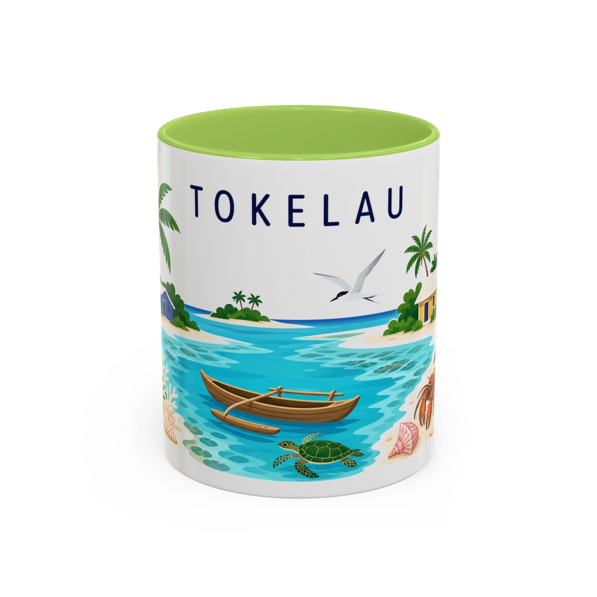 Tokelau Coffee Mug | Travel Souvenir Accent Mug | Country Gift Ceramic Cup 11oz 15oz