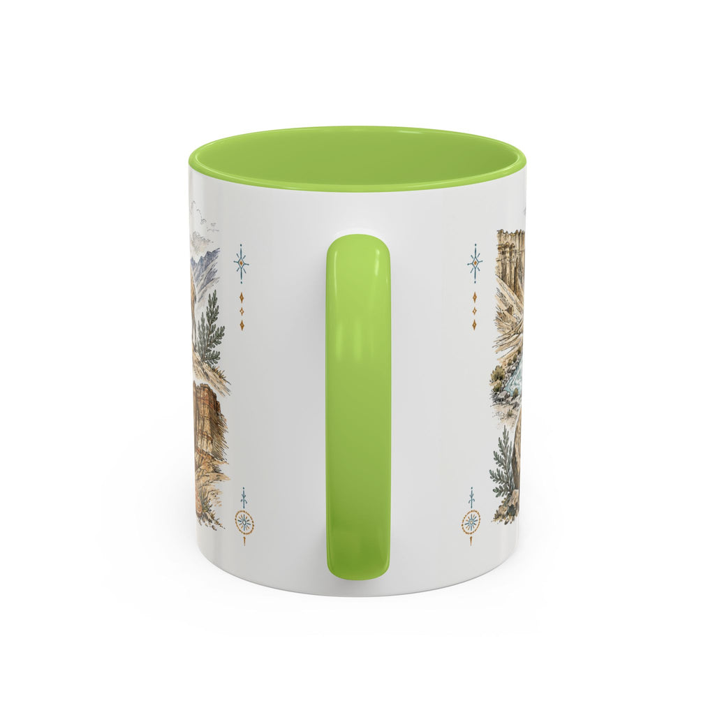 Spiti Valley Mug, India Travel Souvenir, Bucket List Gift, Accent Ceramic Coffee Mug 11oz 15oz
