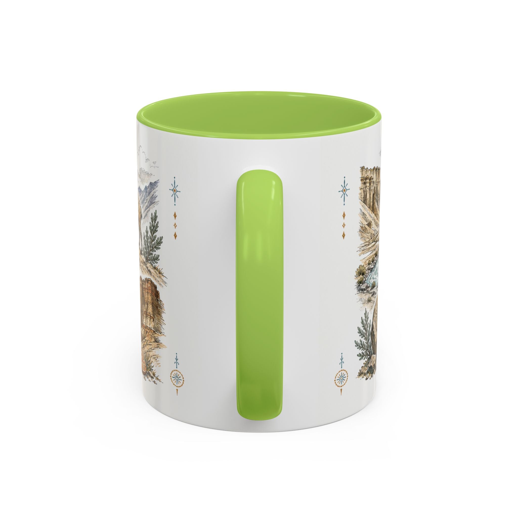 Spiti Valley Mug, India Travel Souvenir, Bucket List Gift, Accent Ceramic Coffee Mug 11oz 15oz