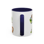 Columbus Illustrated Travel Mug | City Souvenir Accent Coffee Mug | 11oz 15oz Ceramic Cup