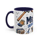 Mr Fix It Coffee Mug | Father's Day Gift for Dad | Accent Color Ceramic 11oz 15oz