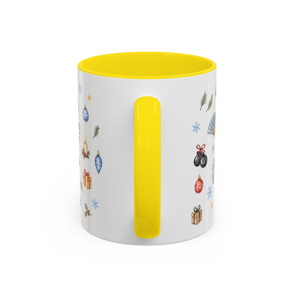 Madrid Christmas Mug | Watercolor City Souvenir, Travel Memories, Ceramic Coffee Cup