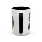 Agra Coffee Mug | India Travel Souvenir | Vintage Illustrated City Gift | 11 oz 15 oz Accent Mug