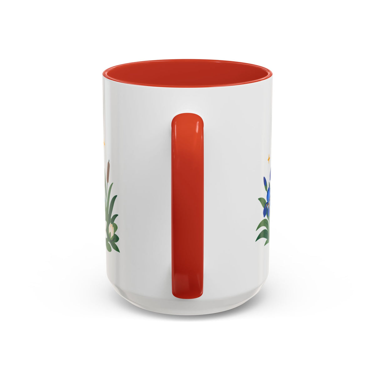 Aquarius Zodiac Coffee Mug | Water Bearer Design | Astrology Birthday Gift | 11 oz 15 oz Ceramic Accent Mug
