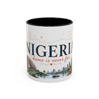 Nigeria Home Country Mug | Moving Away Gift | Long Distance Friendship | 11 oz 15 oz Accent Mug