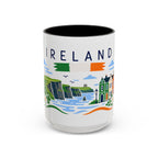 Ireland Coffee Mug | Travel Souvenir Accent Mug | Country Gift Ceramic Cup 11oz 15oz