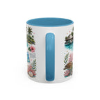 Maldives Coffee Mug | Travel Destination Souvenir Gift | Accent Color Ceramic 11oz 15oz