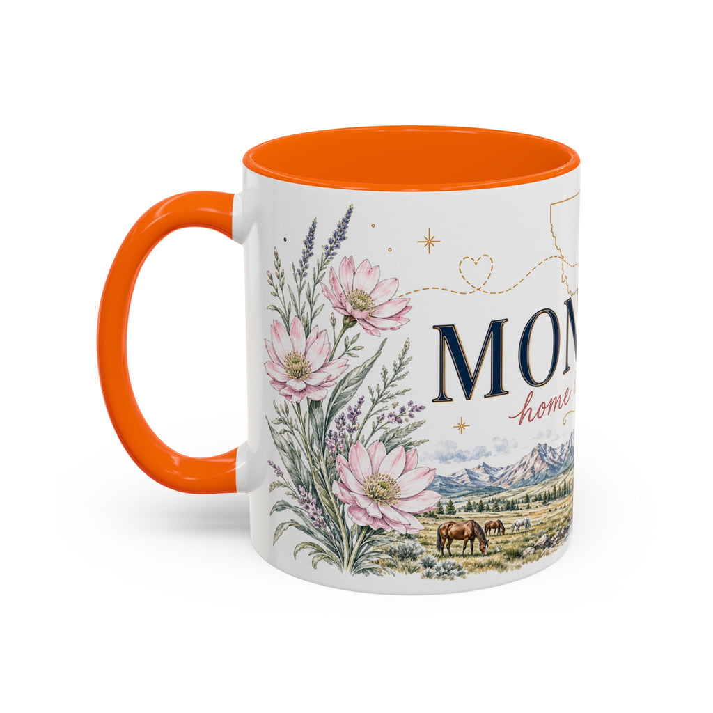 Montana Home State Mug | Moving Away, Long Distance Friendship Gift (11oz 15oz)