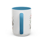 Guangzhou Coffee Mug | China Souvenir Travel Gift | Accent Color Ceramic 11oz 15oz