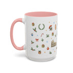 Rome Christmas Mug | Watercolor City Souvenir | Ceramic Coffee Cup