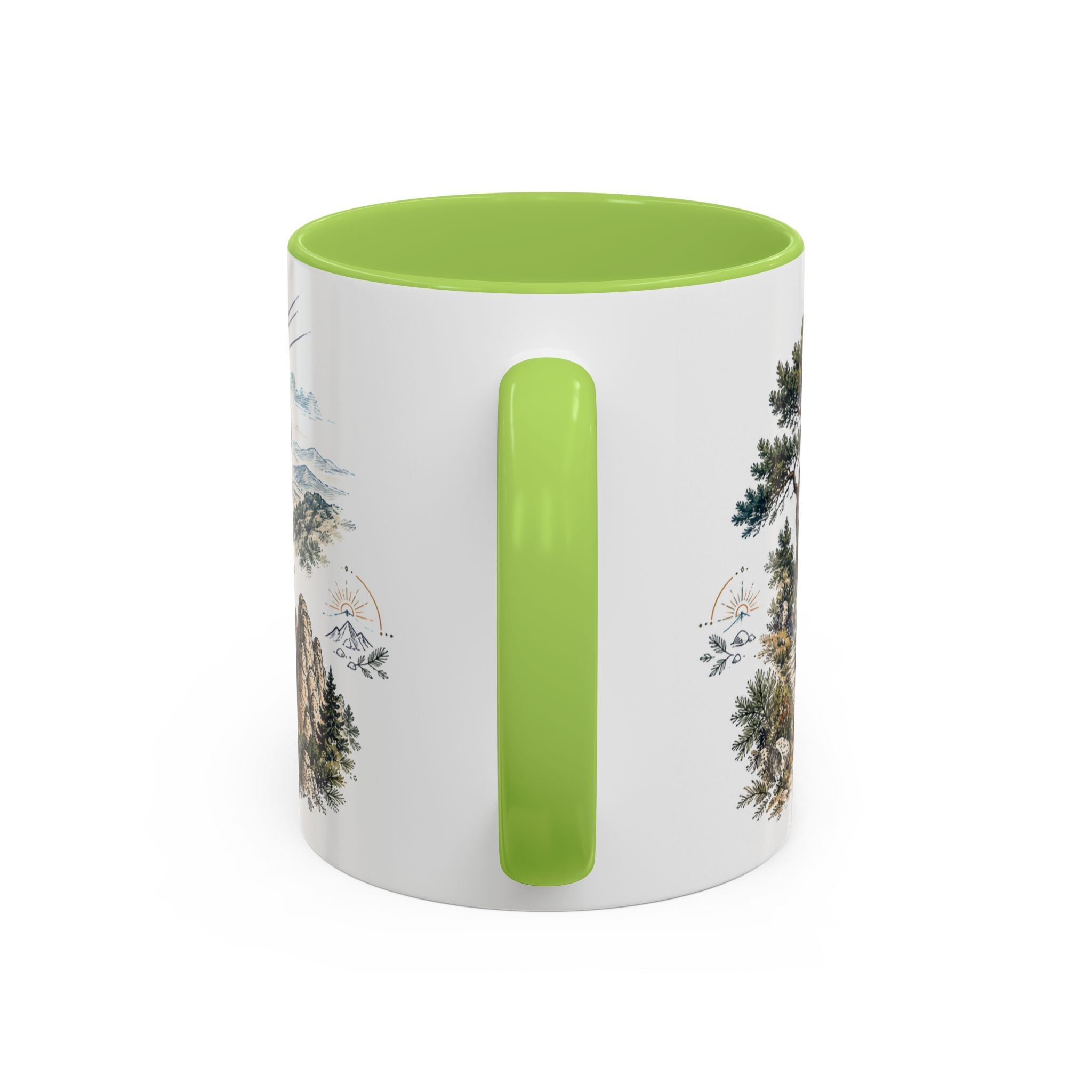 Montserrat Mug, Spain Travel Souvenir, Bucket List Gift, Accent Ceramic Coffee Mug 11oz 15oz