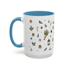 Florence Christmas Mug | Watercolor City Souvenir | Ceramic Coffee Cup (11oz 15oz)