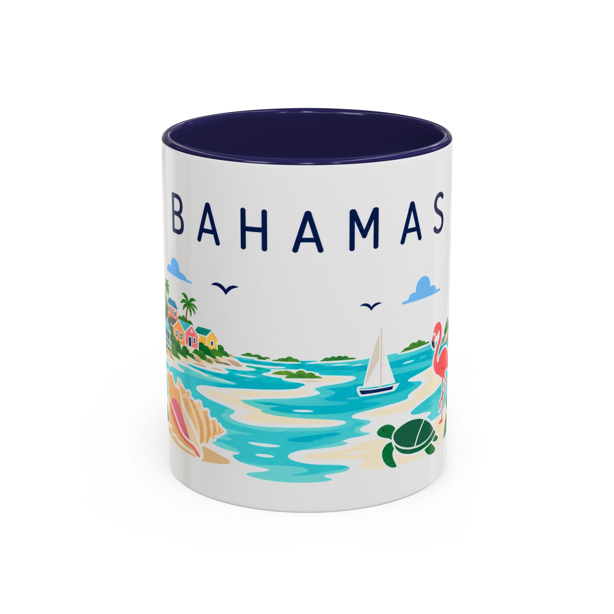 Bahamas Coffee Mug | Travel Souvenir Accent Mug | Country Gift Ceramic Cup 11oz 15oz