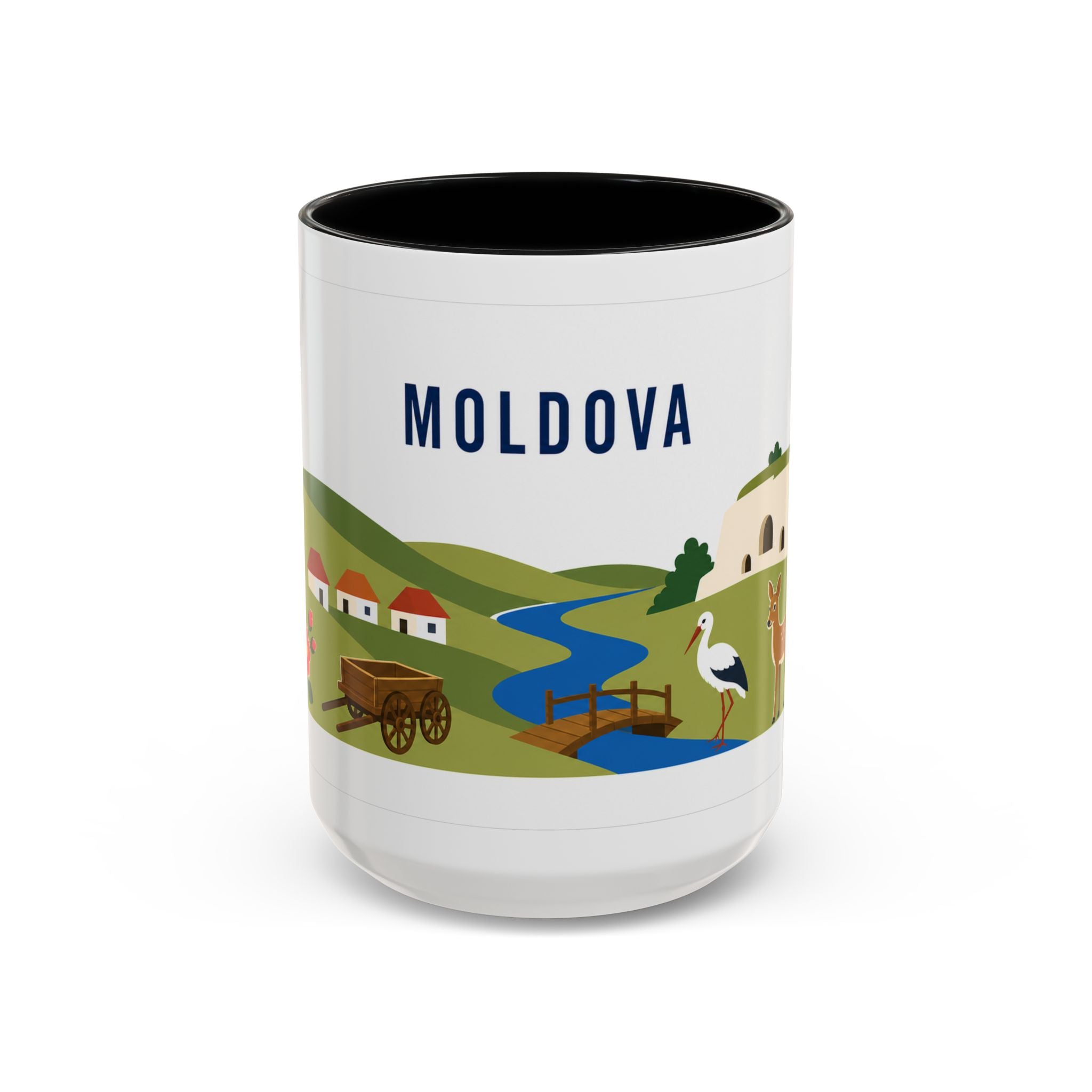 Moldova Coffee Mug | Travel Souvenir Accent Mug | Country Gift Ceramic Cup 11oz 15oz