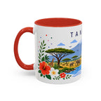 Tanzania Coffee Mug | Travel Souvenir Accent Mug | Place Gift Ceramic Cup 11oz 15oz
