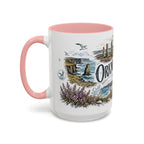 Orkney Islands Mug, Scotland Travel Souvenir, Bucket List Gift, Accent Ceramic Coffee Mug 11oz 15oz