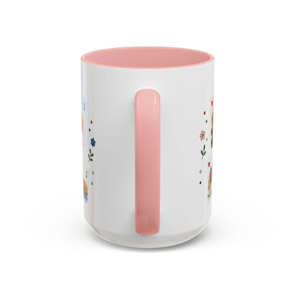 Luxor Coffee Mug | Postage Stamp Collage Mug | Travel Souvenir Accent Cup 11oz 15oz