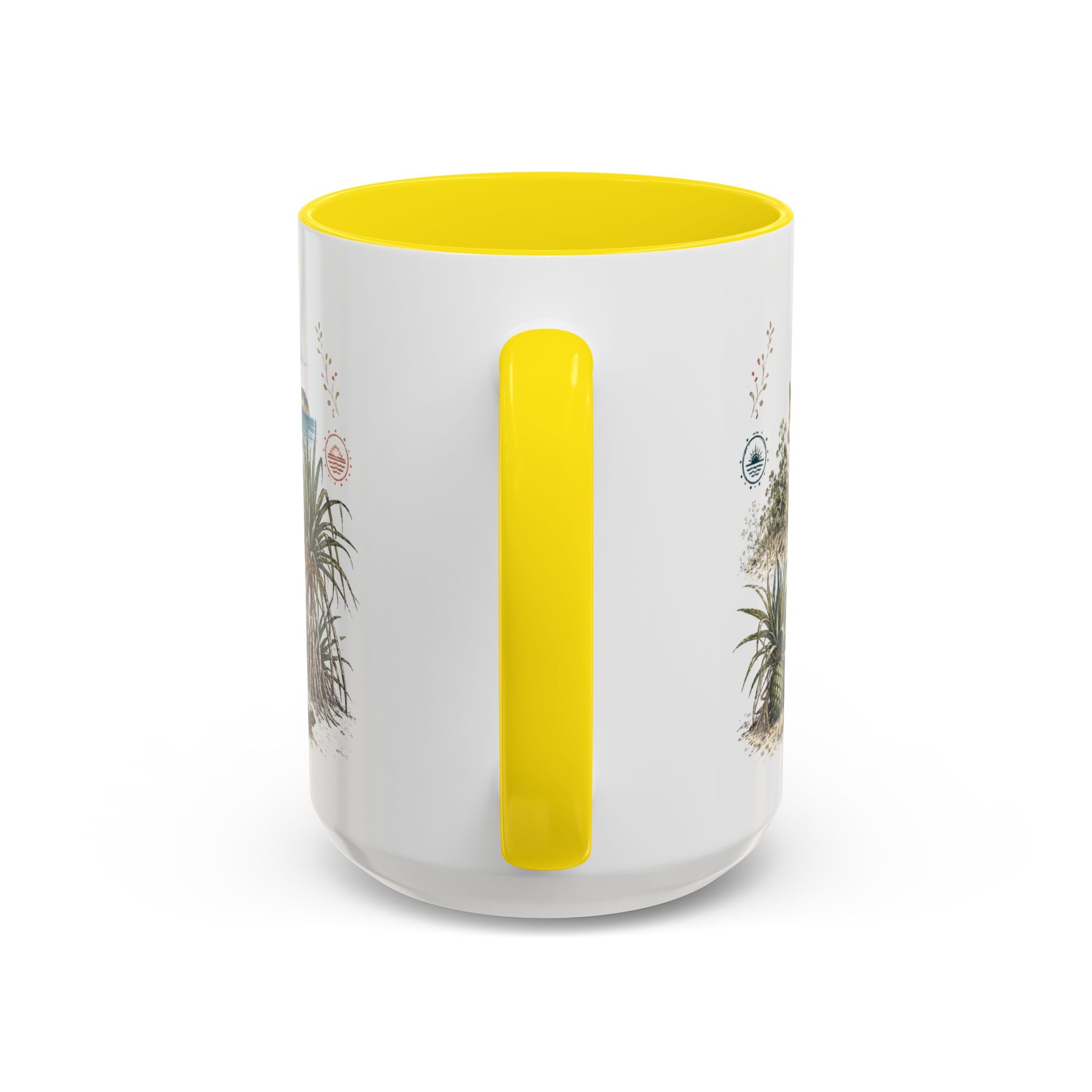 K'gari Mug, Australia Travel Souvenir, Bucket List Gift, Accent Ceramic Coffee Mug 11oz 15oz