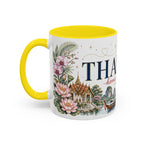 Thailand Home Country Mug | Moving Away Gift | Long Distance Friendship | 11 oz 15 oz Accent Mug