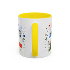Singapore Coffee Mug | Postage Stamp Collage Mug | Travel Souvenir Accent Cup 11oz 15oz