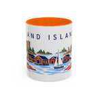 Åland Islands Coffee Mug | Travel Souvenir Accent Mug | Country Gift Ceramic Cup 11oz 15oz