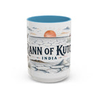 Rann of Kutch Mug, India Travel Souvenir, Bucket List Gift, Accent Ceramic Coffee Mug 11oz 15oz