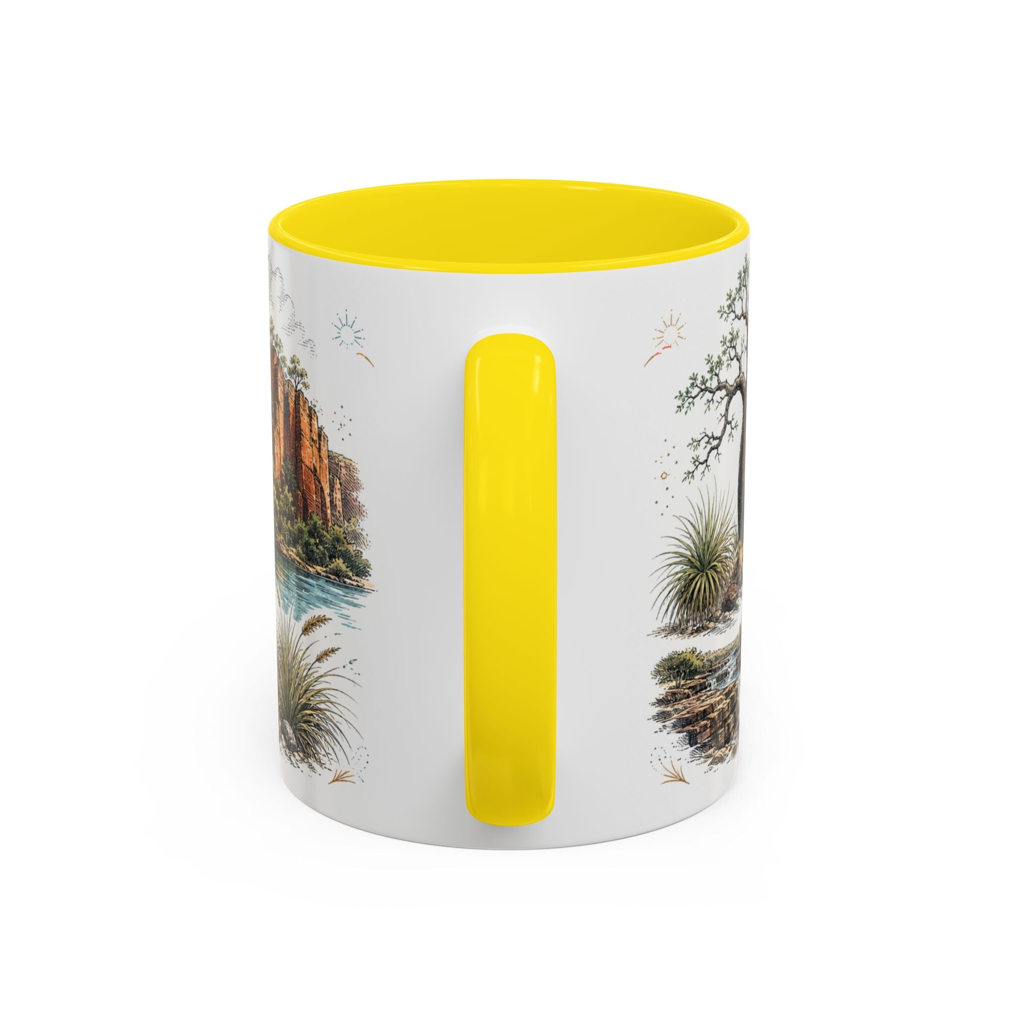Kimberley Mug, Australia Travel Souvenir, Bucket List Gift, Accent Ceramic Coffee Mug 11oz 15oz