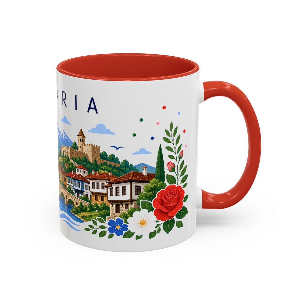 Bulgaria Coffee Mug | Travel Souvenir Accent Mug | Place Gift Ceramic Cup 11oz 15oz