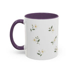 Idaho Syringa Mug, State Flower Floral Coffee Cup, 11oz Botanical Gift