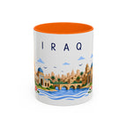 Iraq Coffee Mug | Travel Souvenir Accent Mug | Place Gift Ceramic Cup 11oz 15oz