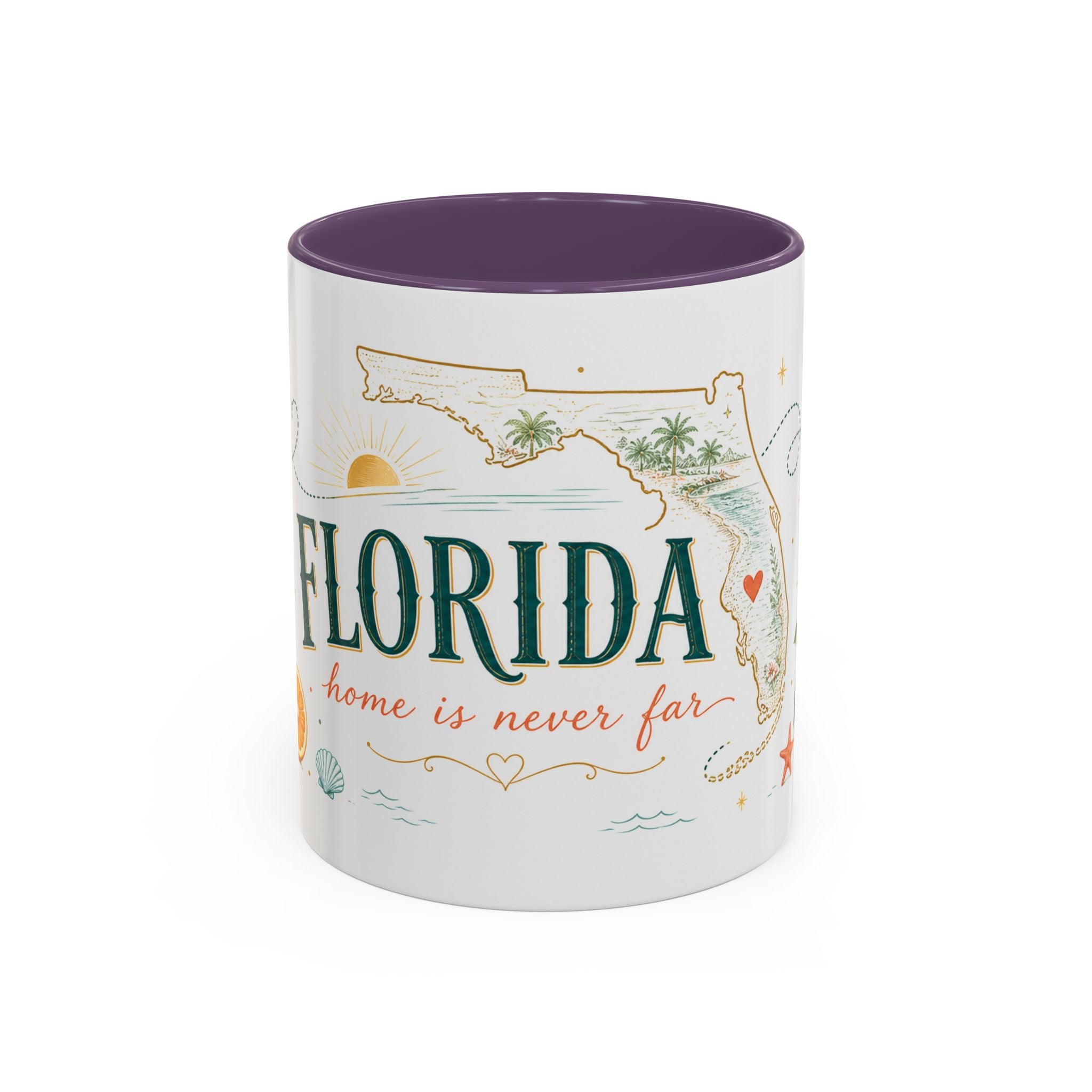 Florida State Mug | Moving Away, Homesick Gift | Long Distance Friendship Coffee Cup