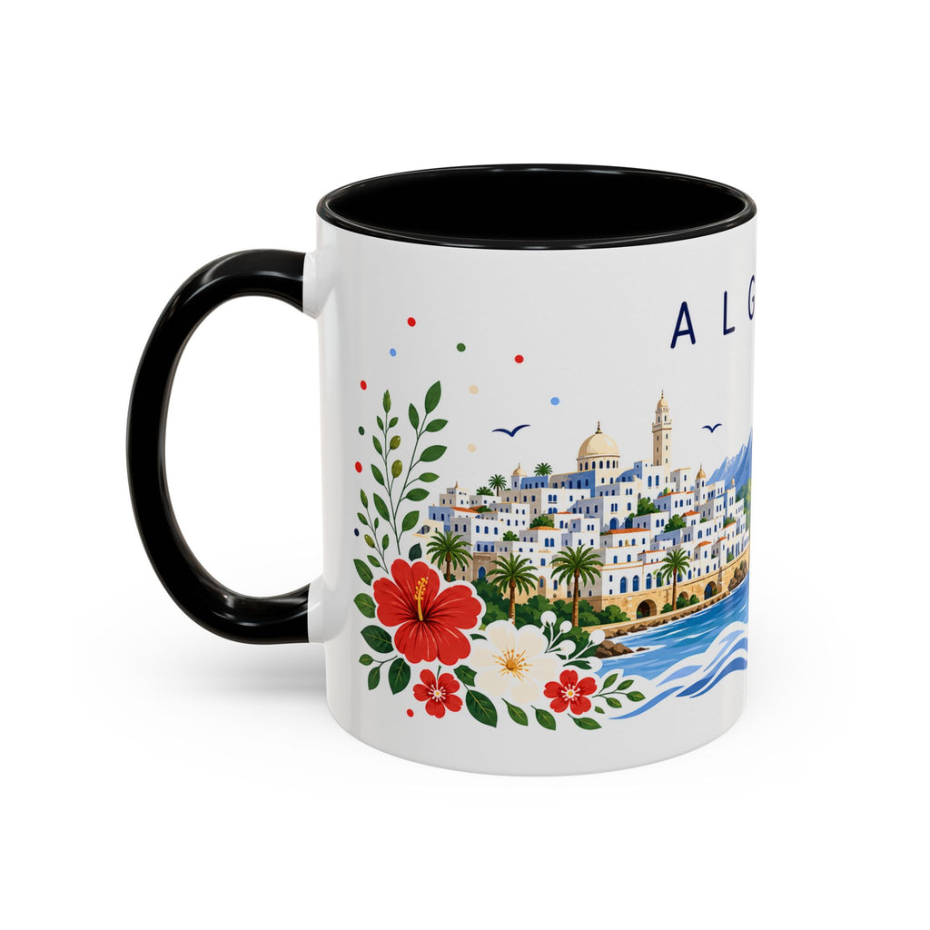 Algeria Coffee Mug | Travel Souvenir Accent Mug | Place Gift Ceramic Cup 11oz 15oz