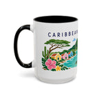 Caribbean Netherlands Coffee Mug | Travel Souvenir Accent Mug | Country Gift Ceramic Cup 11oz 15oz