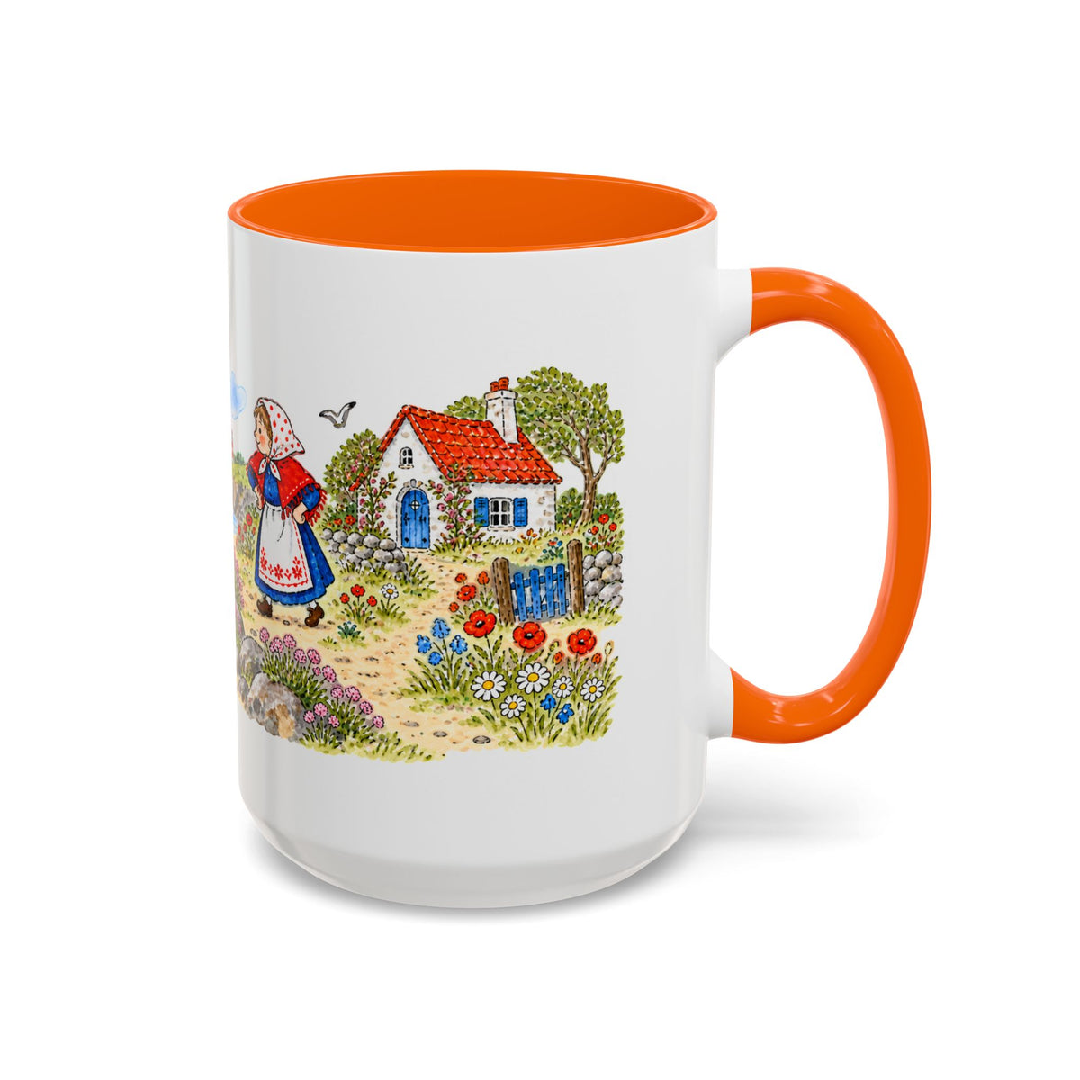 The Fisherman and His Wife Mug | Storybook Fairy Tale Accent Coffee Mug | EveryLegend