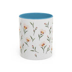 Utah Sego Lily Mug, State Flower Floral Coffee Cup, 11oz Botanical Gift