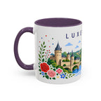Luxembourg Coffee Mug | Travel Souvenir Accent Mug | Place Gift Ceramic Cup 11oz 15oz