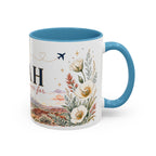 Utah Home State Mug | Moving Away Gift | Long Distance Friendship Coffee Cup | 11oz 15oz Accent Mug