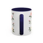 Indiana Peony Mug, State Flower Floral Coffee Cup, 11oz Botanical Gift