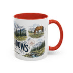 Fairy Meadows Mug, Pakistan Travel Souvenir, Bucket List Gift, Accent Ceramic Coffee Mug 11oz 15oz