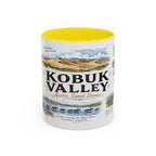 Kobuk Valley National Park Coffee Mug | Alaska Arctic Sand Dunes Gift | Accent Color Ceramic 11oz 15oz