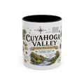 Cuyahoga Valley National Park Coffee Mug | Ohio River Valley Waterfall Gift | Accent Color Ceramic 11oz 15oz