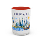 Kuwait Coffee Mug | Travel Souvenir Accent Mug | Place Gift Ceramic Cup 11oz 15oz