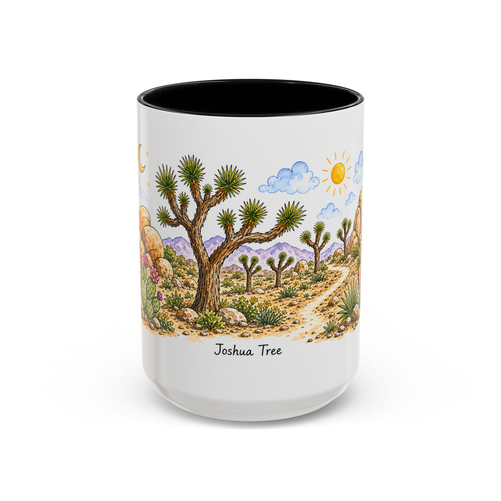 Joshua Tree National Park Mug | US Travel Souvenir Accent Coffee Mug | 11oz 15oz Ceramic Cup